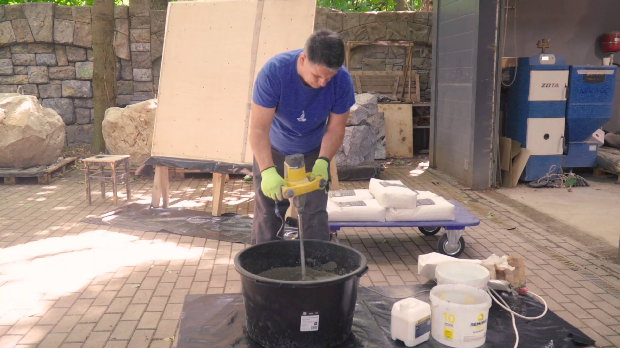 Applying the Base Coat