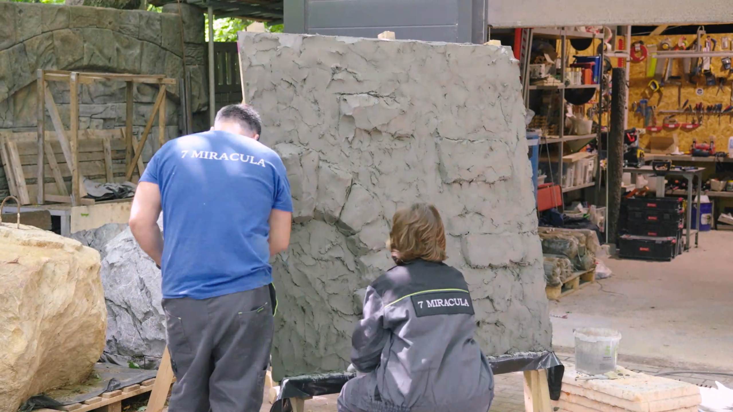 Shaping the Stonework Texture